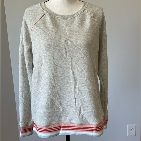 Marine Layer NWT size XL Jenny  sweatshirt cozy neutral loungewear casual New - Picture 8 of 12